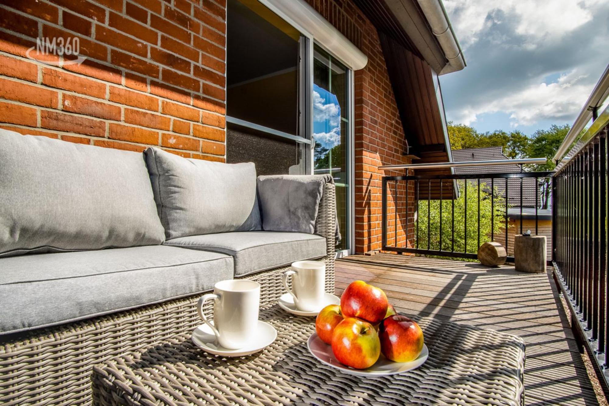 Traumhaftes Appartement Mit Balkon - Odins Blick Wohnung 6 - Mit Privatstrand, Sauna لوبه المظهر الخارجي الصورة